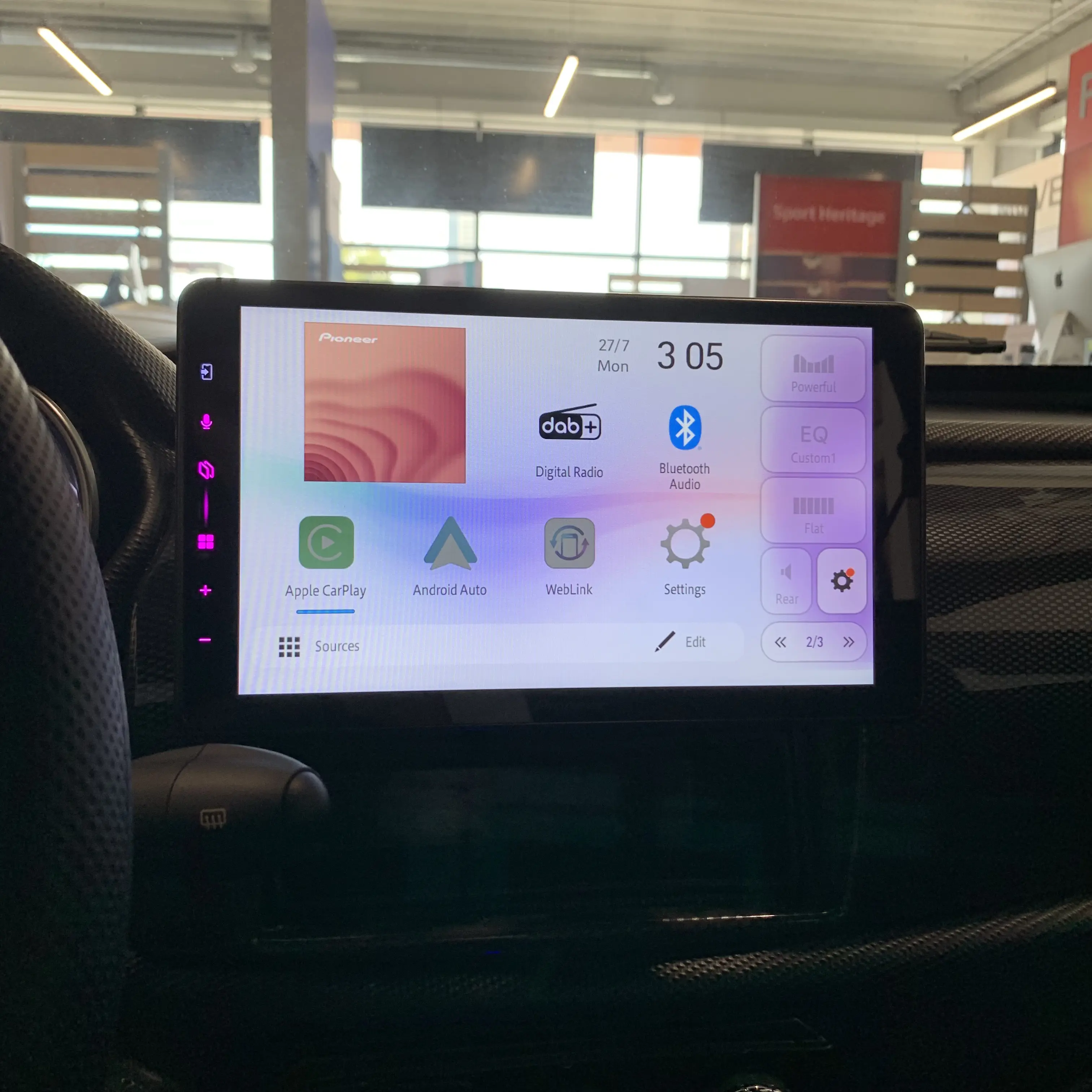 CH46e Sportline RR — Pioneer multimedija